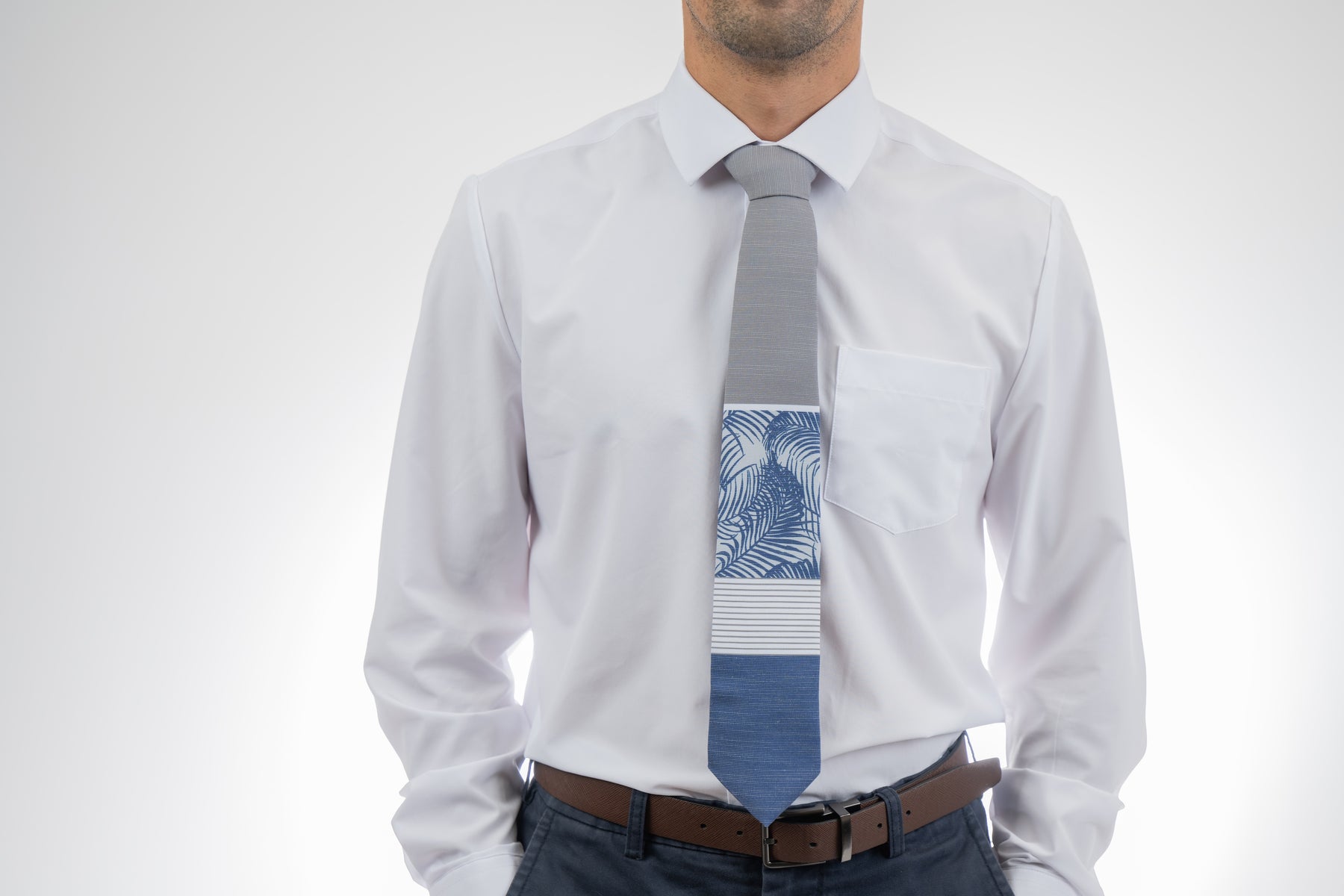 Cloudy Palms | Men's Necktie – Bombora Ties