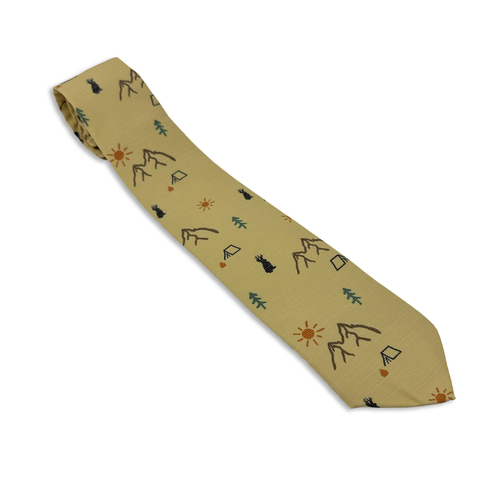Camping Jackalope | Men's Necktie – Bombora Ties
